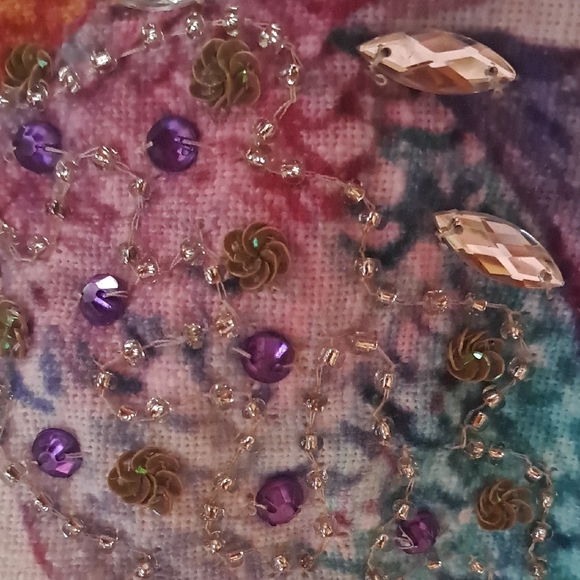 Hummingbird Embroidered Bedding Set - Multicolor - Picture 6 of 8